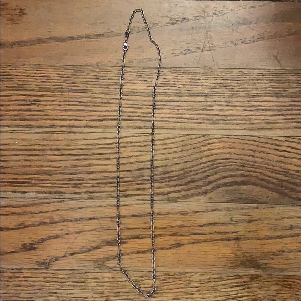 James Avery Sterling 14k Figaro Chain